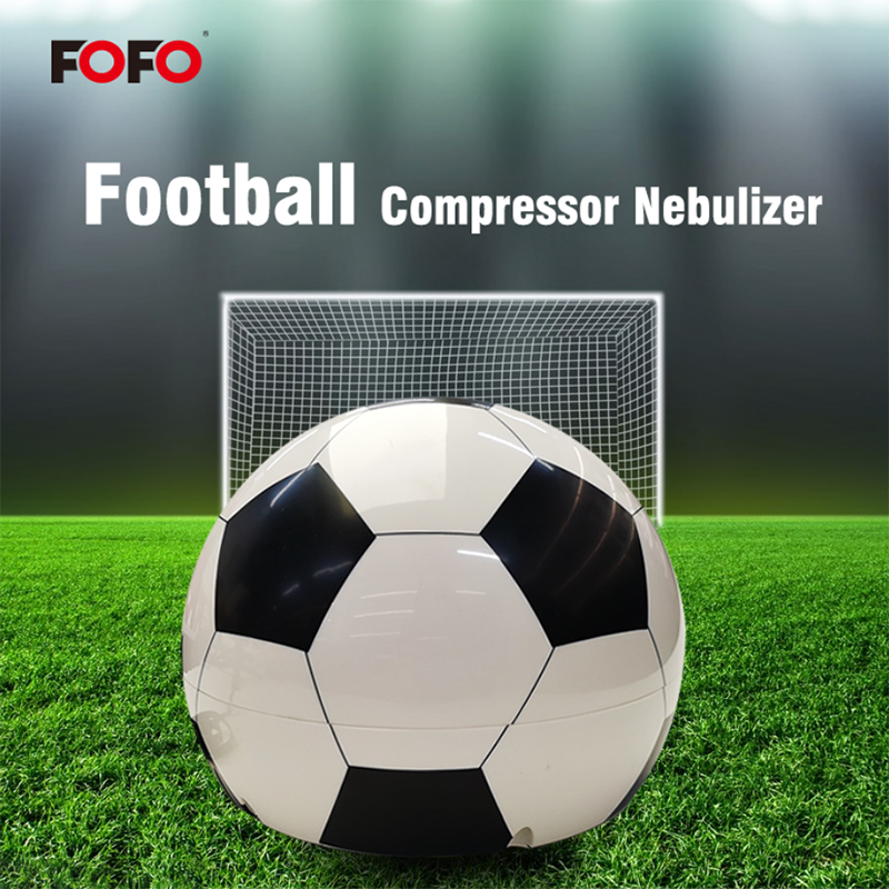 FOFO Kompressor-Vernebler mit Masken-Set, niedlich, tragbar, kompakt für Kinder