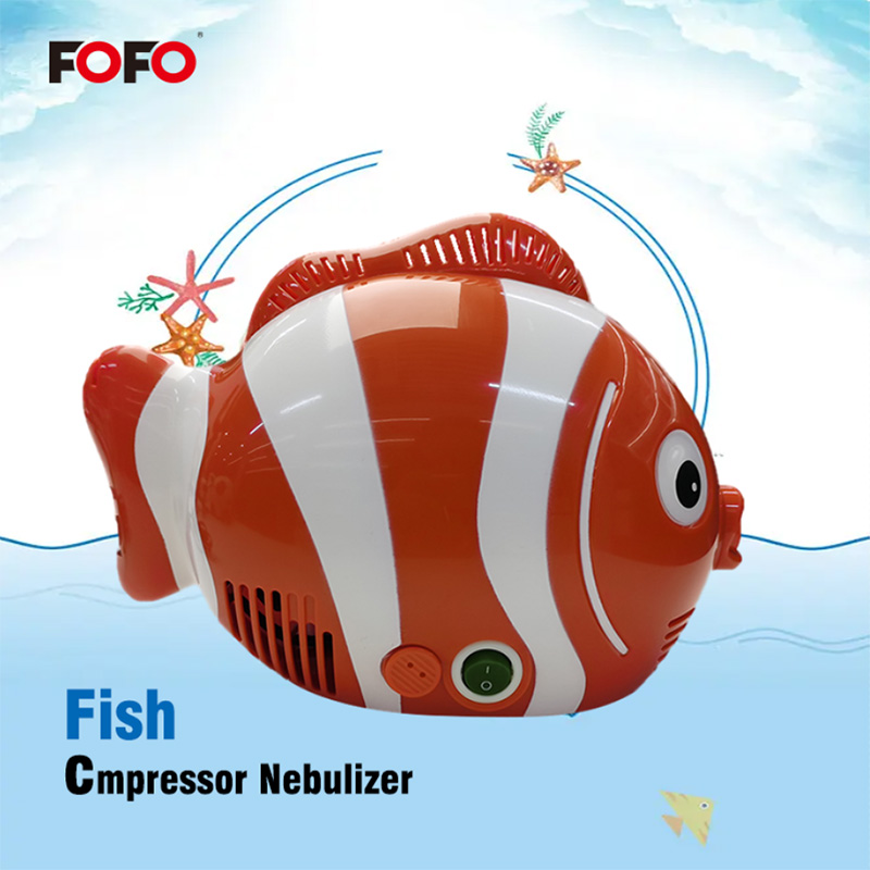 FOFO Kompressor-Vernebler für Kinder, tragbare Nebel-Atembehandlung